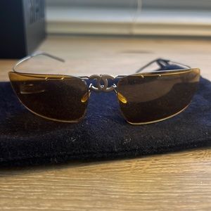 Chanel folded sunglasses